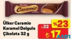 ÜLKER CARAMİO KARAMEL DOLGULU ÇİKOLATA 32 G